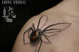 Spindel, spindlar tatuering, spider tattoo.