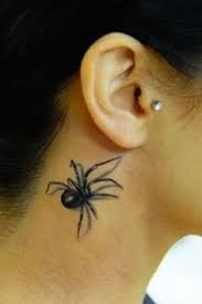 Spindel, spindlar tatuering, spider tattoo.