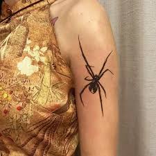 Spindel, spindlar tatuering, spider tattoo.