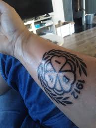 Brynäs tatuering. Brynäs tattoo.