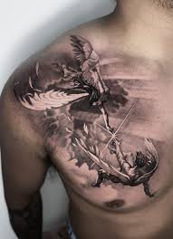 Gud tatuering, God tattoo.