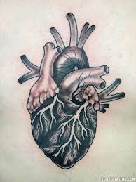 Hjärtan tatuering, Heart tattoo.