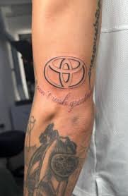 Toyota tatuering, toyota tattoo.