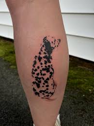 Dalmatin tatuering, Dalmatin tattoo.