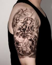 Gud tatuering, God tattoo.