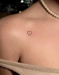 Hjärtan tatuering, Heart tattoo.