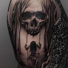 Dö skallar tatuering, Death skull tattoo