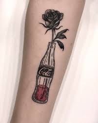 Coca cola tatuering, Coca cola tattoo.