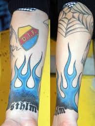 Djurgården tatuering