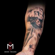 Gud tatuering, God tattoo.