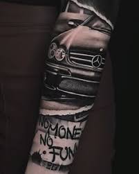 Mercedes tatuering, Mercedes tattoo.