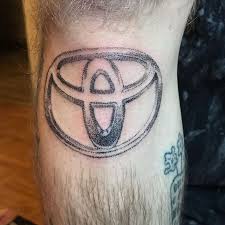 Toyota tatuering, toyota tattoo.