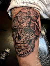 Dö skallar tatuering, Death skull tattoo