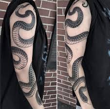 Orm, ormar tatuering, Snake, snakes tattoo.