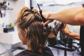 Klippning kvinna, Hair cut women