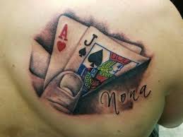 Black jack tatuering, Black jack tattoo.